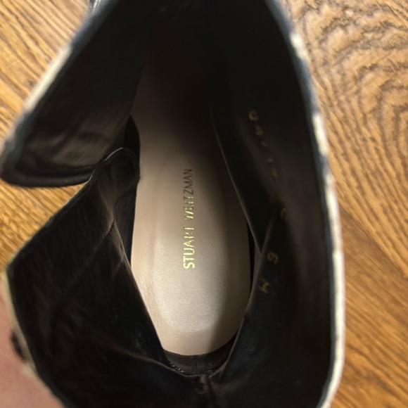 STUART WEITZMAN SNAKE BLOCK BOOTIE - Picture 6 of 11